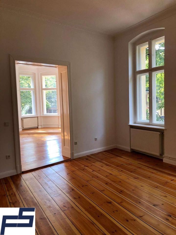 Blick von Zimmer 3 in Zimmer 2