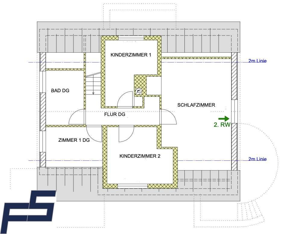 Grundriss Dachgeschoss
